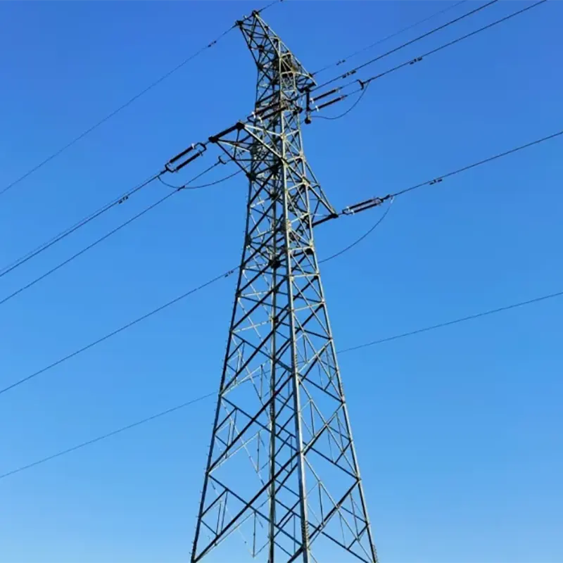35KV-1110KV ٹرانسمیشن اسٹیل آئرن ٹاور