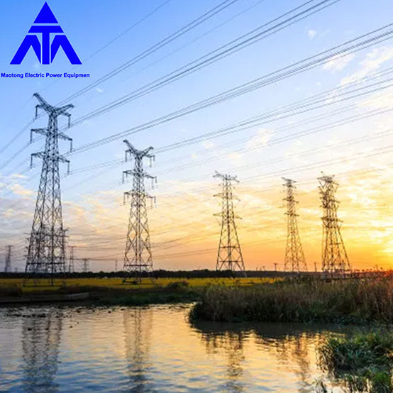 35KV 66KV الیکٹرک پاور فال گرفتاری زاویہ اسٹیل ٹاور